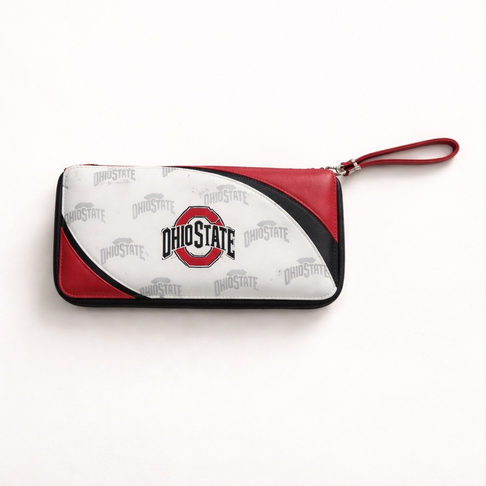 Ohio State Buckeyes OSU Red Wristlet Wallet New